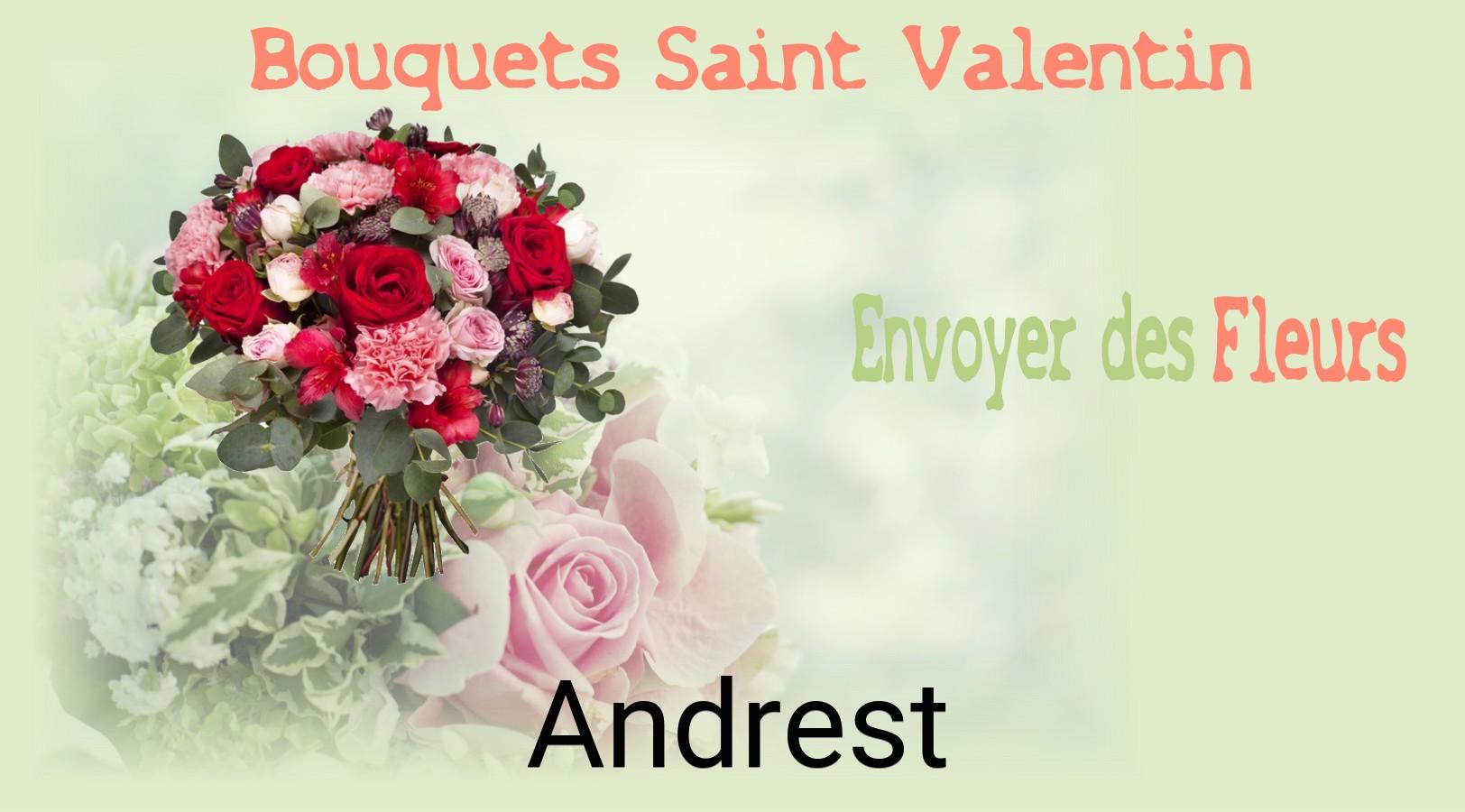 Roses de Saint-Valentin livrées à Andrest